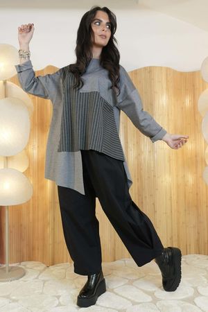 Oscar Axel Panel Top Grey  /21=